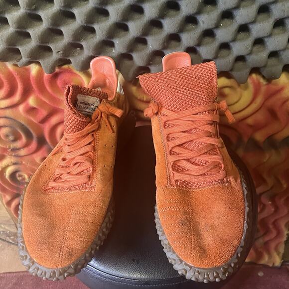 Adidas Originals Kamanda DB2776 Raw Amber Burnt Orange Suede Leather Mens Sz 11 main image 7